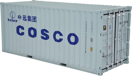 1:20 COSCO Shipping Container Model Abs Resin & Wood Toy Home Decoration Gift