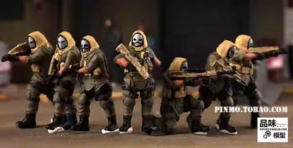 1/72 Special Forces Ghost Squad Soldier 7 Soldier Model
