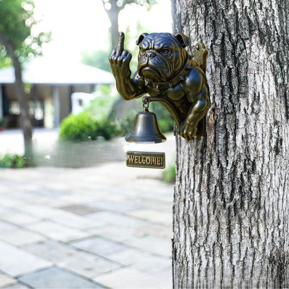 18*13*12㎝New Funny Bulldog Doorbell - Interesting Bulldog Doorbell