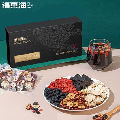 Chinese Ginseng Wu Bao Tea Men's Tea Husband Tea 250g (25g/bag x 10 Bags)