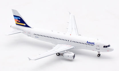 1:200 InFlight Ansett AIRBUS A320 Passenger Airplane Diecast Aircraft Model