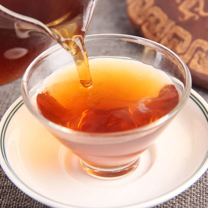 Top Chinese Pu-Erh Tea Yunnan Menghai Chen Yun Healthy Drink Ripe Pu'er Tea 357g