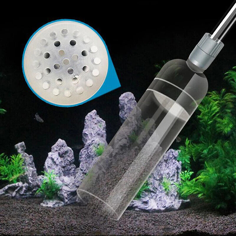 Aquarium Water Changer Vacuum Siphon Semi-Automatic Gravel Pump Cleaning Tools