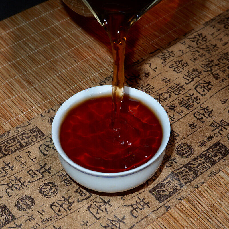 357g Yunnan Puerh Tea Puerh Ripe Tea Cake Aged Golden Needle 12.59oz