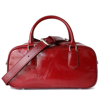 S/M Real Leather Tote Purse Clutch Handbag Fashion Boston Shoulder Bag Crossbody