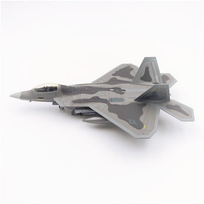 FLOZ US F22 Stealth Fighter Beast Mode full loaded 1/100 Plane Pre-builded Model