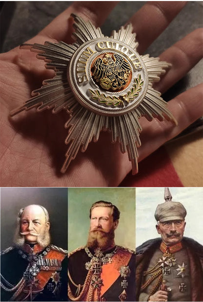 GERMAN PRUSSIA MEDAL STAR OF THE BLACK EAGLE ORDER Collection