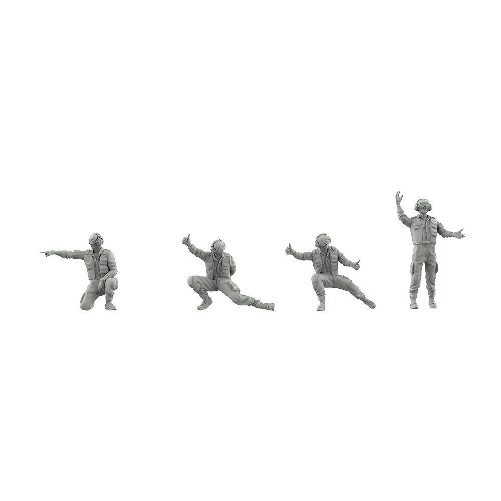 SSCR200018 1/200 Model Upgrade Parts Aircraft Carrier Ground Crew Command