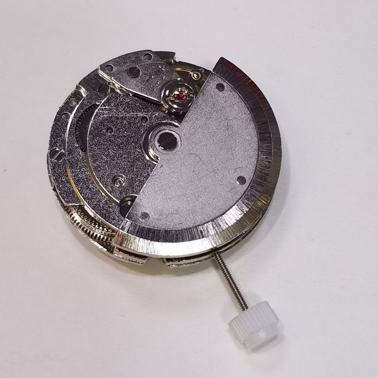 3 Hands Automatic 21,600 Frequency Watch Movement With Stem For Miyota 8215