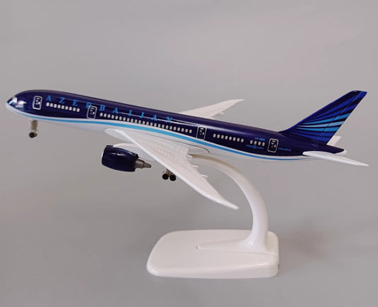 19CM AZERBAIJAN BOEING 787 VP-BBR Passenger Airplane Diecast Aircraft Model