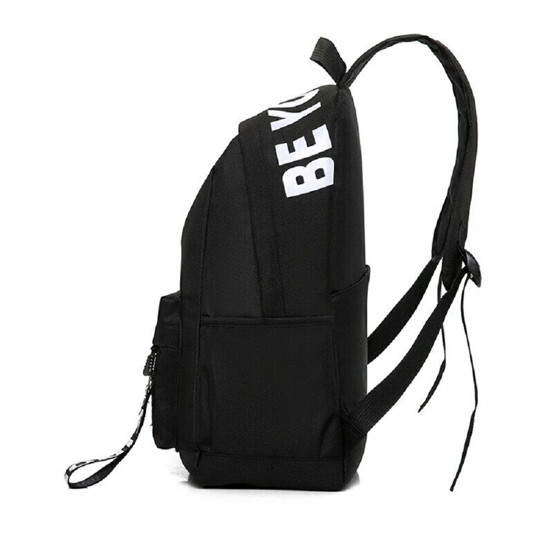 Teenagers School Backpack Girl Men Women Shoulder Bag