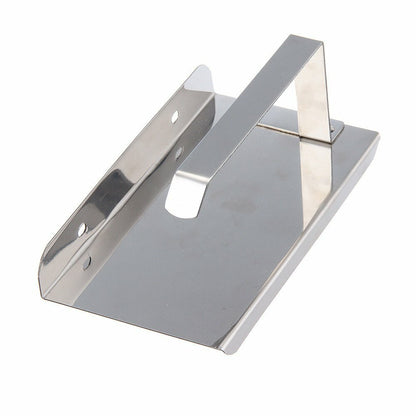 Wall Mountable Stainless Steel Toilet Paper Holder with Smartphone Shelf