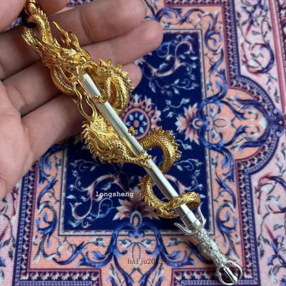 Aryaacalanatha Wisdom Sword Shingon Buddhist Vajra Dorje Dragon Phurba