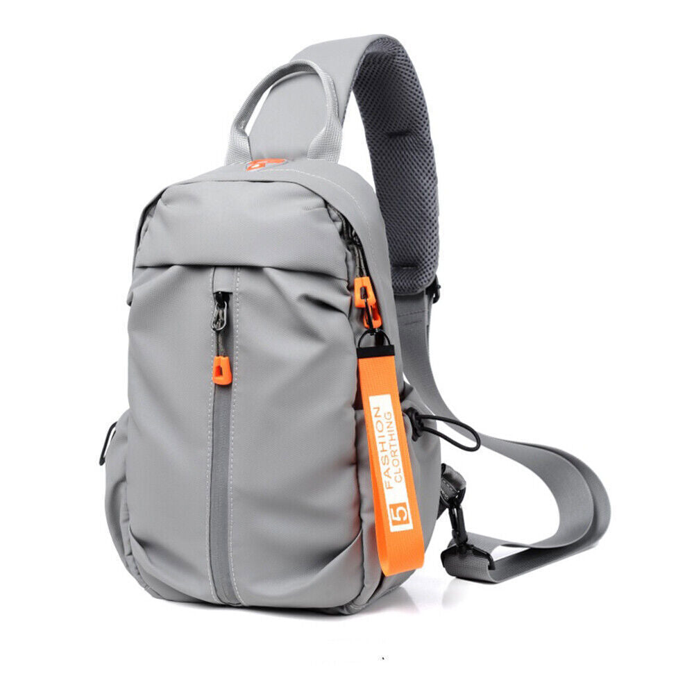 Men Women Sling Bag Chest Fanny Packs Cross Body Small Shoulder Travel Backpack