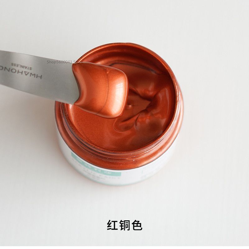 Acrylic Paint 20ml Metallic Waterproof Non-Fading Statue Candle Plaster Coloring