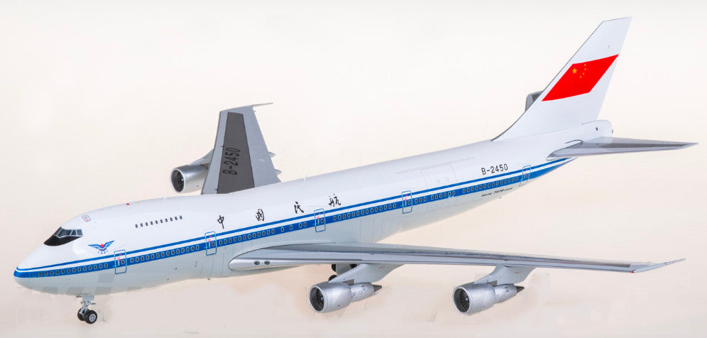 1:200 SQ Wings CAAC Boeing 747-200 B-2450 Passenger Airplane Diecast Model