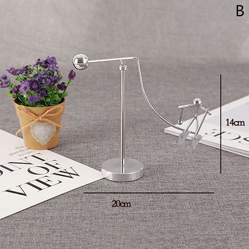 Newton Pendulum Perpetual Motion Cradle Tumbler Balance Figurines Home Ornaments