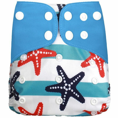 Cloth Diapers Reusable Adjustable Baby Nappies Washable Newborn Training Pants
