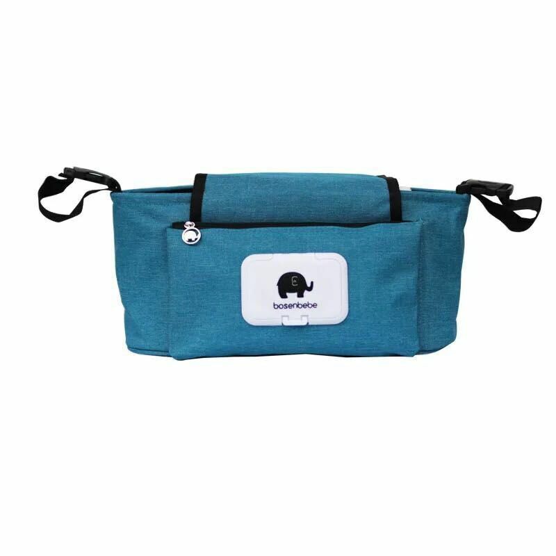 Baby Stroller Bag Mom Diaper Hook Carriage Waterproof Large Stroller Accessories
