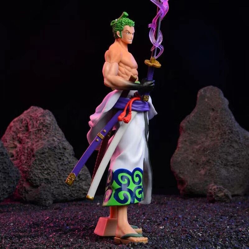 Anime One Piece Roronoa Zoro PVC Action Figure Model Collectible Statue Toy Gift