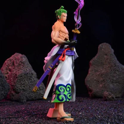 Anime One Piece Roronoa Zoro PVC Action Figure Model Collectible Statue Toy Gift