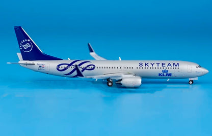 1:400 JC Wings KLM SKYTEAM BOEING 737-900 Passenger Plane Diecast Aircraft Model