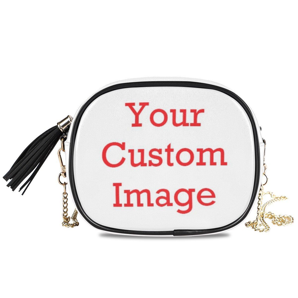 Small Shoulder Bag Retro Synthetic Leather Oil Painting Handbag Purse Crossbody