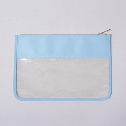 Transparent PVC Cosmetic Bag Clear Travel Make up Bag Pouch Snacks Bag Organizer