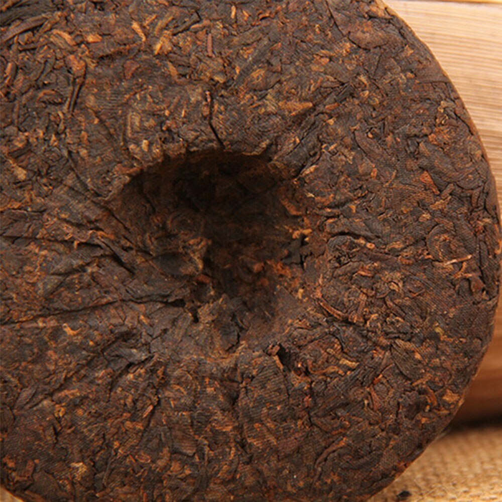 2019 Yunnan Qizi Puer Cake Tea Old Taste Shu Puer 100g China Ripe Pu-erh Tea