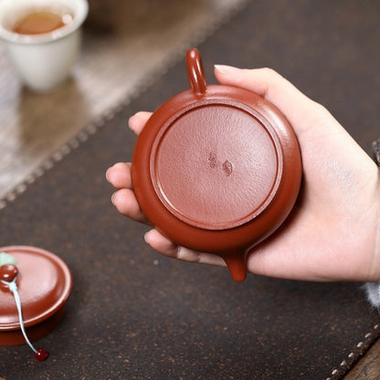 Handmade Xiaomeiyao Zhuni Clay Yixing Purple Sand Teapot Minglu Style Pot 100ml