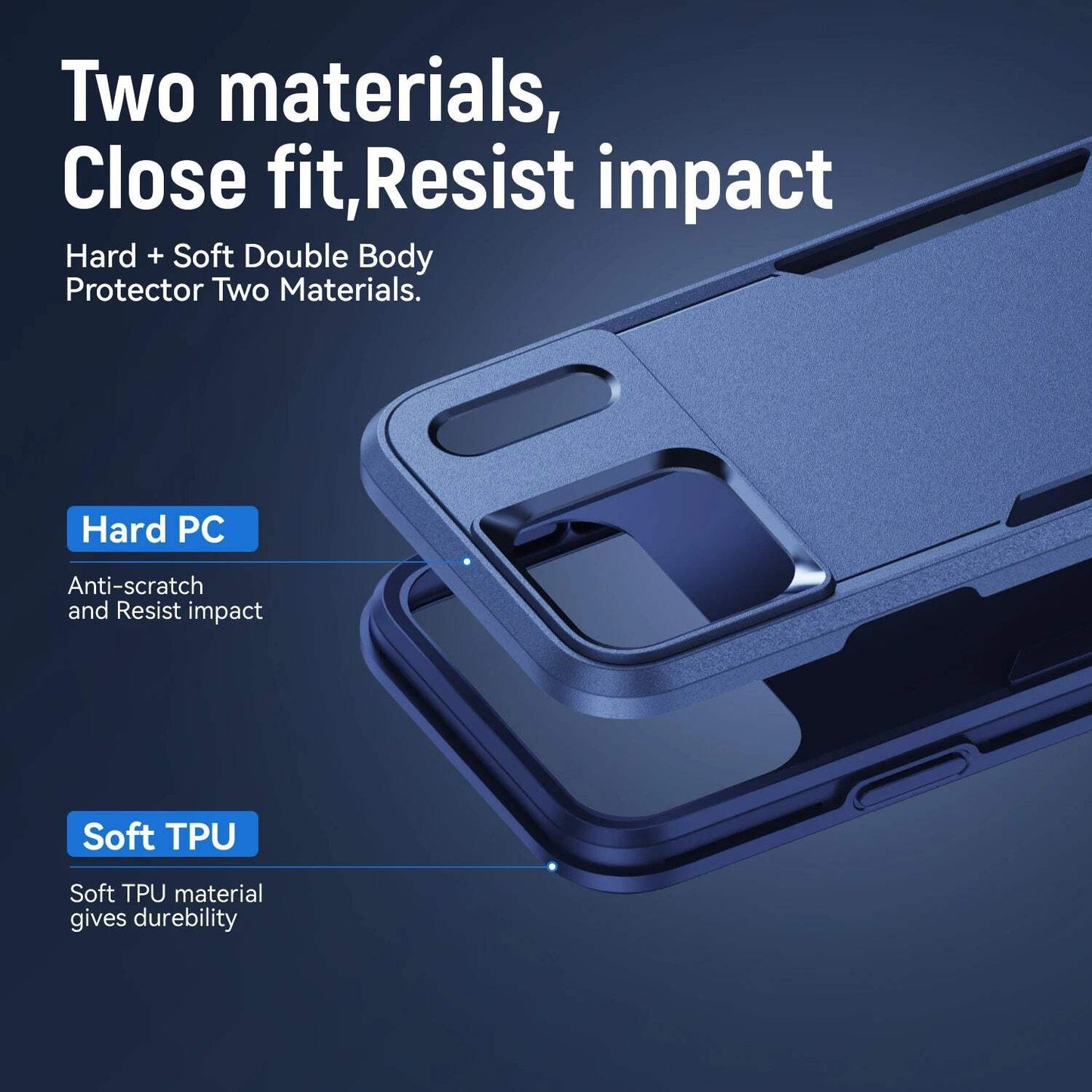 iPhone 17 Case – Strong Anti-Knock Protective Cover