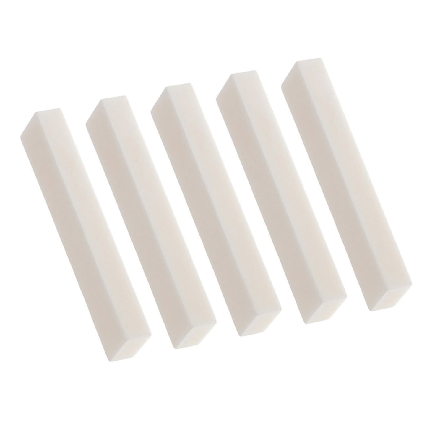5Pcs Guitar Bone Nut Blank 2.04*0.39*0.23' Ukulele Luthier Saddle Bass Builder