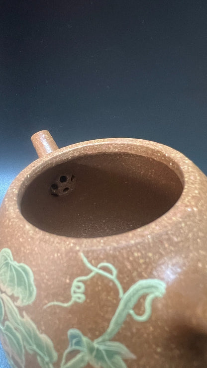160cc chinese Yixing Handmade Zisha teapot Duan clay Eggplant Hu Gongfu Tea Pot
