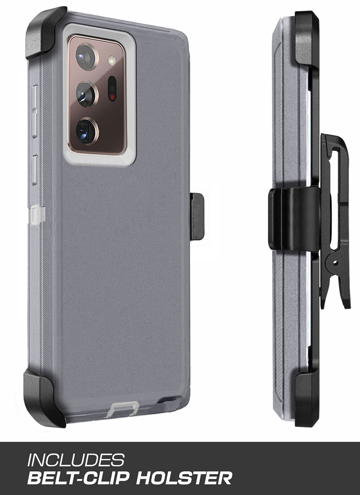 For Samsung Galaxy Note20 Ultra 5G Belt Holster Case Phone Cover + Accessories