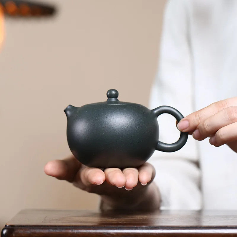 Yixing Teapot Handmade Pot Tea Infuser Xishi Kettle Chinese Zisha Teaware 160ml