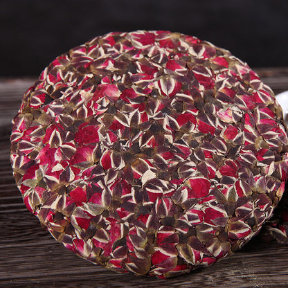 200g Organic Rose Flower Tea Cake Gomphrena Rose Tea New Scented Tea Compressed