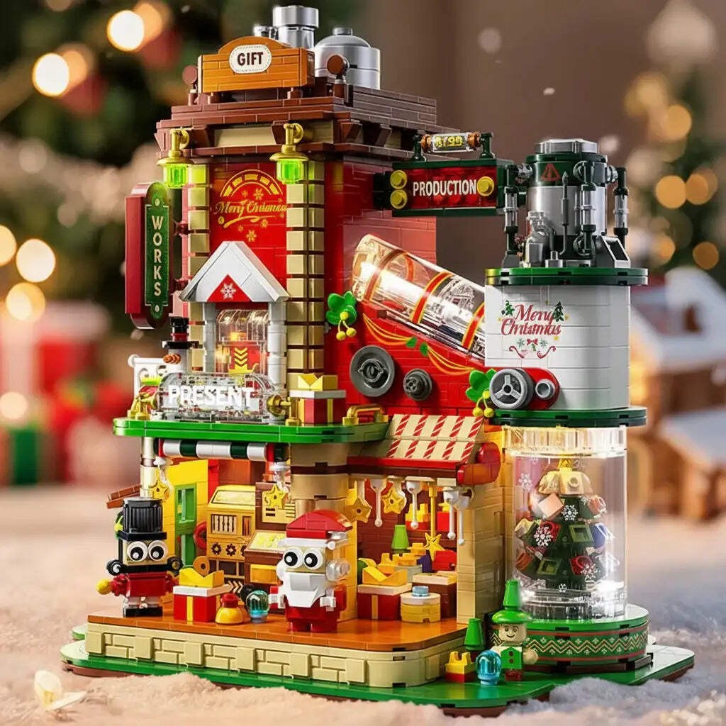 Christmas Building Block Factory Set – 2782 PCS DIY Kit
