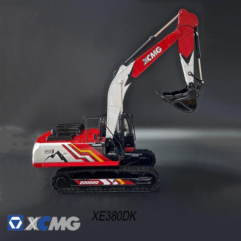 1:30 XCMG XE380DK Excavator Construction Machinery Vehicle Diecast Model