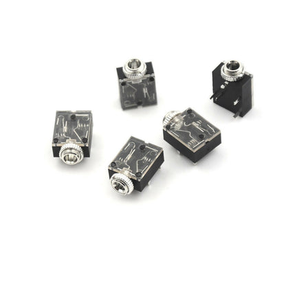 3.5mm Audio Jack Socket PCB Panel Mount For Headphone PCB Mount Stereo Jack