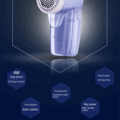 Electric Clothes Lint Pill Fluff Remover Fabrics Sweater Fuzz Shaver Household