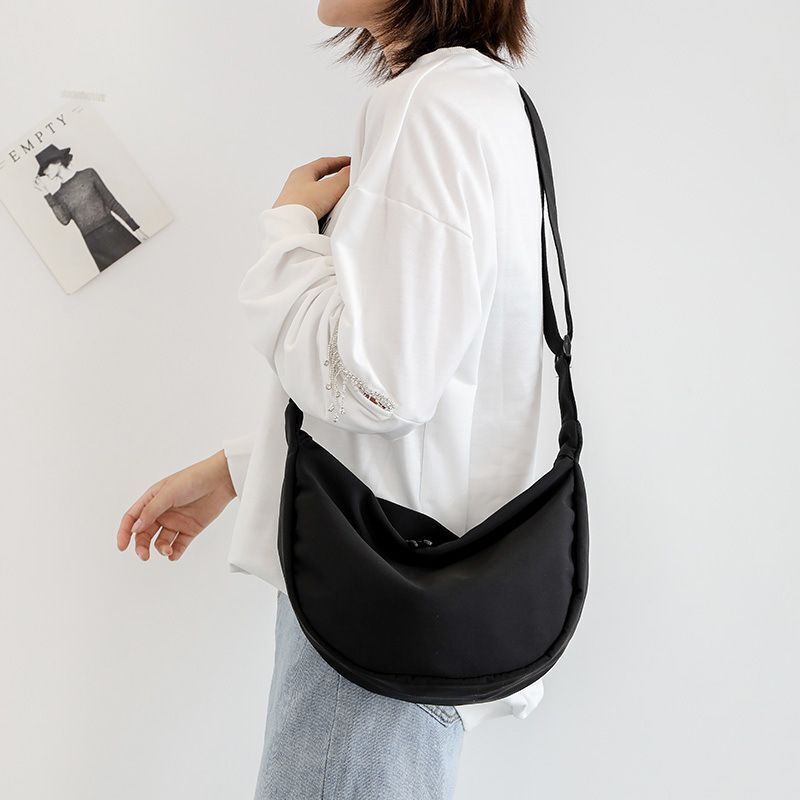 Nylon Cloth Messenger Bag Fashion Dumpling Shoulder Bags Student Crossbody Purse