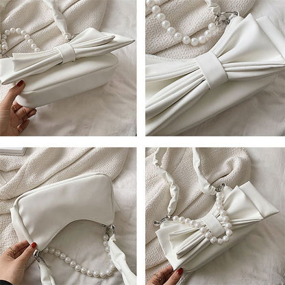 Fashion Bag Summer Pearl Underarm Bags Versatile Shoulder Purse 20*14*6 CM Strap