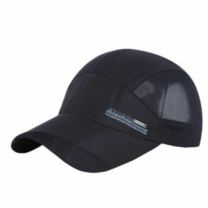 Summer Outdoor Sport Cap Quick Dry Breathable Hiking Fishing Running Sun Hat