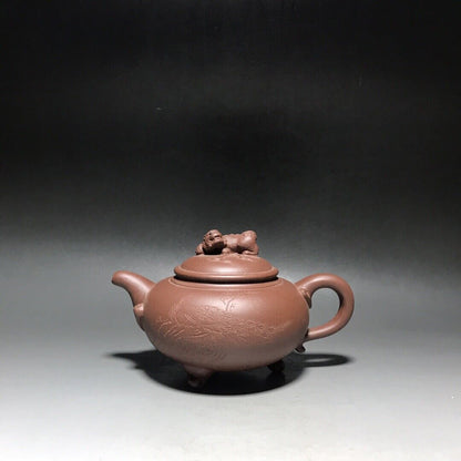 vintage chinese yixing purple clay teapot zisha ceremony teaware collection rare