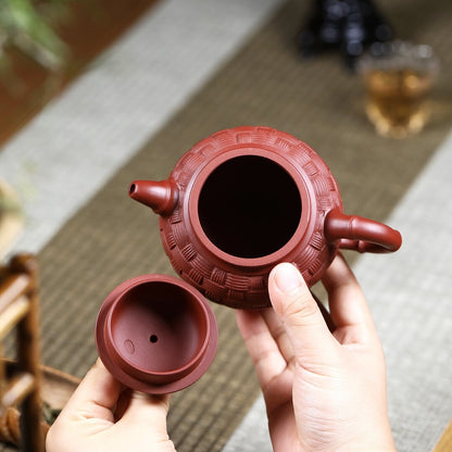 Original Ore Real Yixing Zisha Dahongpao Clay Tea Pot Marked China Handmade Pot