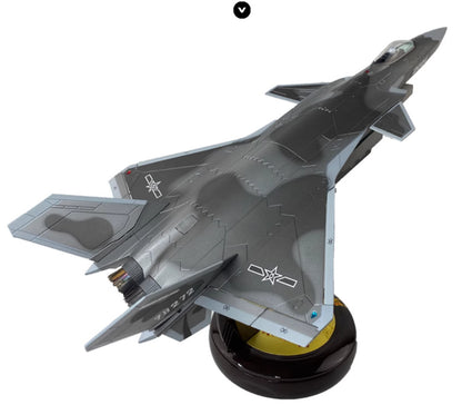 1:48 48CM J-20 Stealth Fighter Plane Aircraft Diecast Aviation Airplane Model