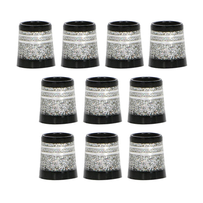 New 10 Pieces Golf Iron Ferrules High Glitter 0.370