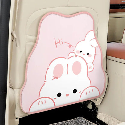Car Windshield Sunshade Rubber Rear Seat Vehicle Sunblocker Anti-Kick Pad Shades