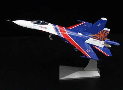 1:48 46CM Sukhoi SU27 Fighter Airplane Diecast Military Aircraft Plane Model