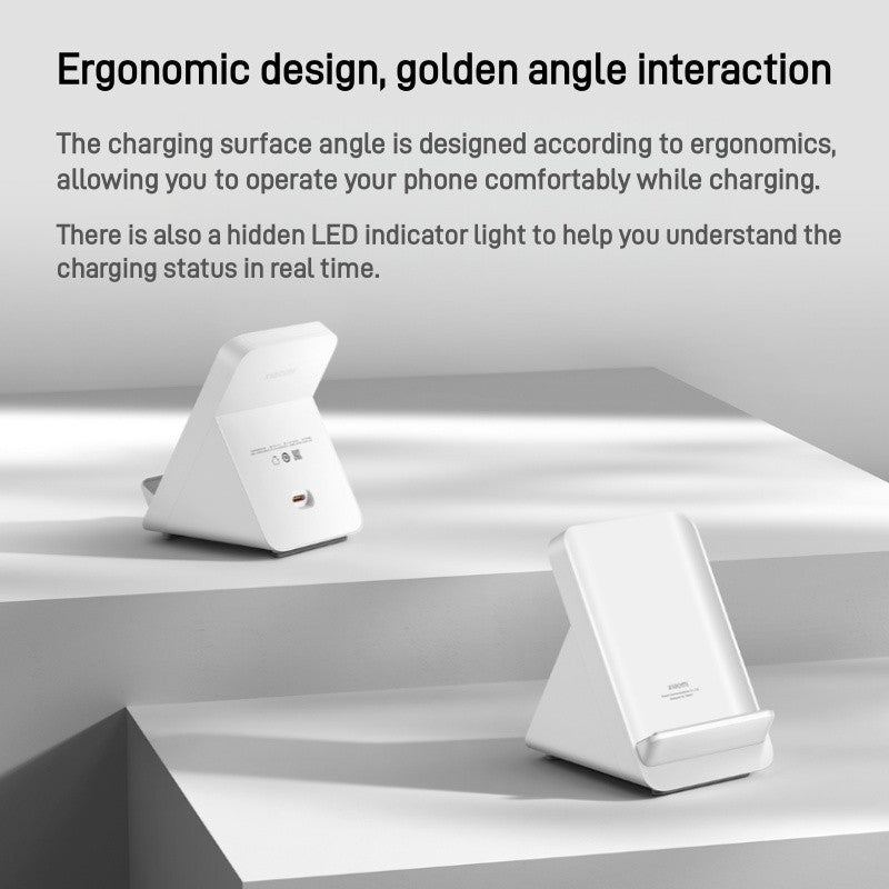 Genuine Xiaomi Vertical Air-Cooled 80W Wireless Charger+120W Fast Charging kit